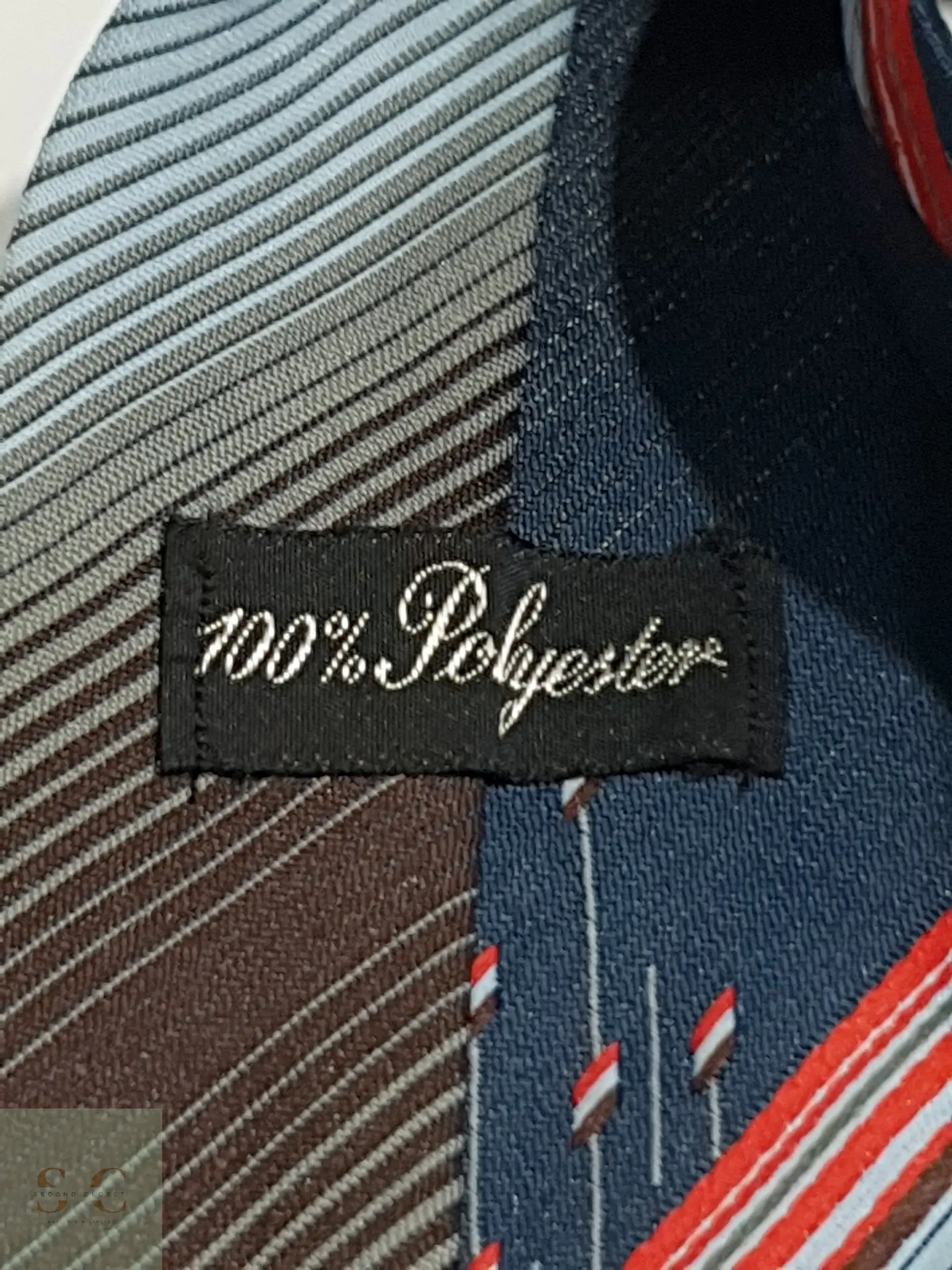 Corbata Vintage de Diseño Geométrico Diagonal 3