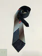 Corbata Vintage de Diseño Geométrico Diagonal - Miniatura 4