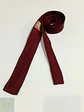 Corbata Texturada en Seda Color Burdeos Champion - Miniatura 5