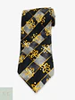Corbata Vintage de Seda Jacquard con Motivos Florales Pfau - Miniatura 1
