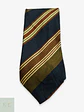 Corbata Italiana en Seda Jacquard de Rayas Diagonales Altea Milano - Miniatura 1