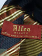 Corbata Italiana en Seda Jacquard de Rayas Diagonales Altea Milano - Miniatura 3