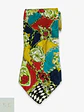 Corbata de Seda con Estampado Barroco y Cadenas Carnaval de Venise - Miniatura 1