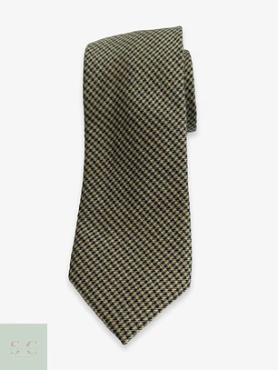 Corbata en Mezcla de Cashmere y Seda Houndstooth Eduard Dressler