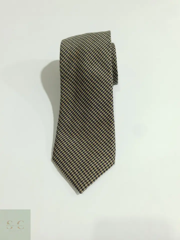 Corbata en Mezcla de Cashmere y Seda Houndstooth Eduard Dressler 2