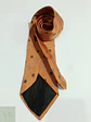 Corbata de Seda Jacquard con Motivo Geométrico Makumo - Miniatura 5