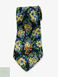 Corbata Vintage de Seda con Estampado Floral Lino Coscia - Miniatura 1