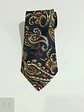 Corbata de Seda Italiana en Estampado Paisley - Miniatura 2