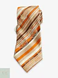 Corbata Jacquard de Seda en Patrón Geométrico y Floral - Miniatura 1