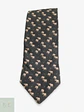 Corbata Clásica de Seda con Motivo de Elefantes Abrams - Miniatura 1