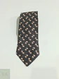 Corbata Clásica de Seda con Motivo de Elefantes Abrams - Miniatura 2