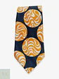Corbata Vintage de Pala Ancha con Motivo Psicodélico - Miniatura 1