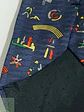Corbata Vintage de Seda con Motivos Abstractos Continental Nutzfahrzeugreifen - Miniatura 4
