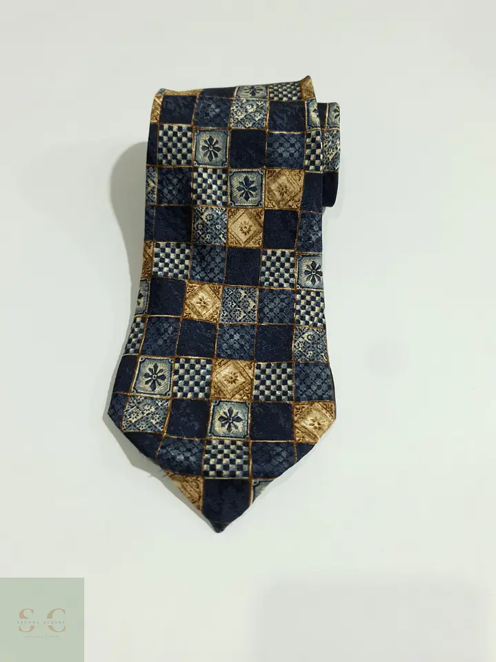Corbata de Seda Jacquard con Motivo Mosaico Carnaval de Venise 2