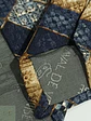 Corbata de Seda Jacquard con Motivo Mosaico Carnaval de Venise - Miniatura 4