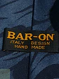 Corbata Vintage de Seda Tejida con Motivo Astrológico BAR-ON - Miniatura 4