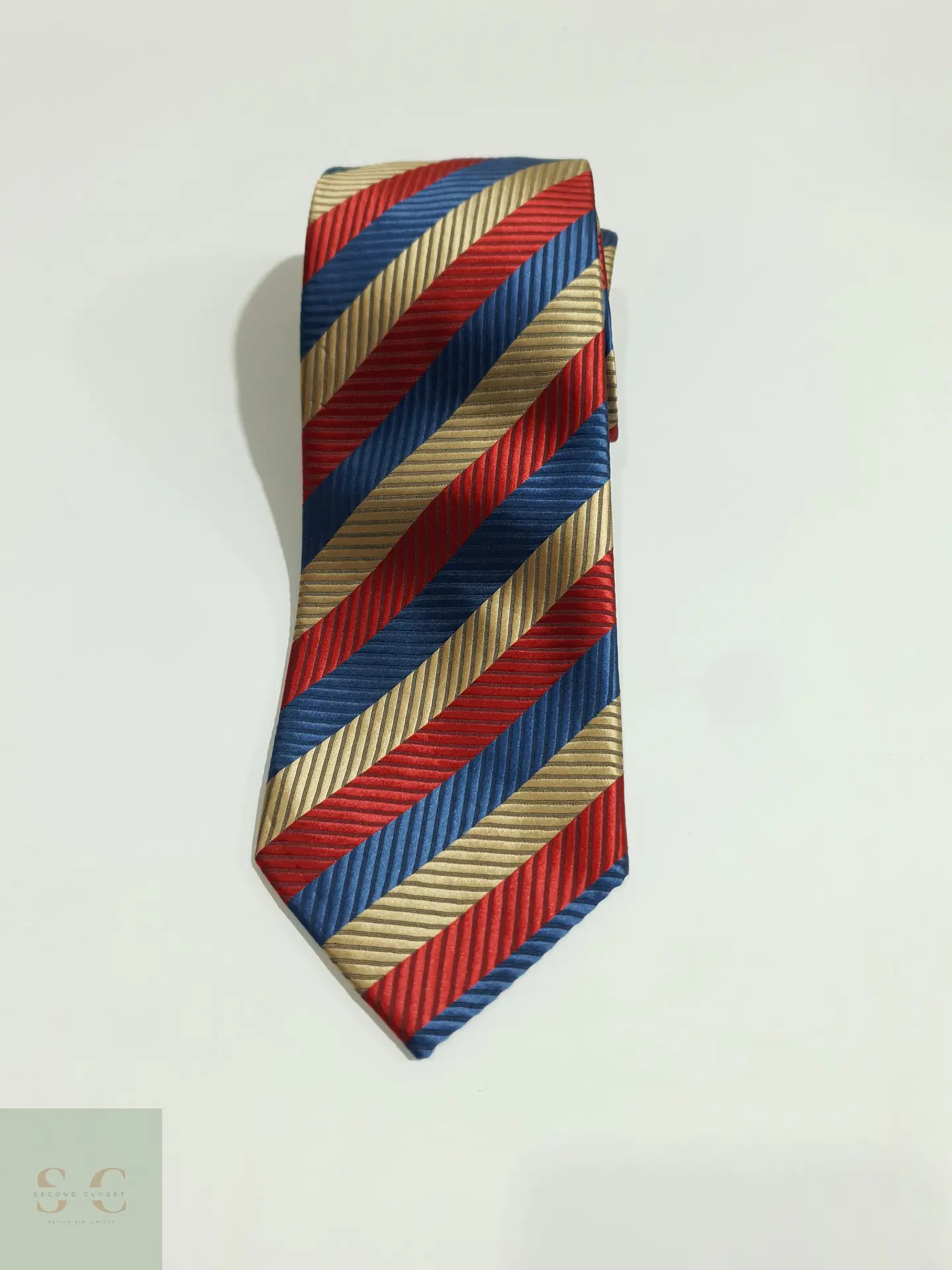 Corbata Estilo Regimental a Rayas Diagonales 2