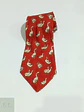 Corbata de Seda con Motivo Figurativo de Ocas Hemley - Miniatura 2