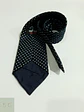 Corbata Clásica Azul Marino a Lunares Trevira Kingsway - Miniatura 3