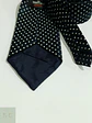 Corbata Clásica Azul Marino a Lunares Trevira Kingsway - Miniatura 5