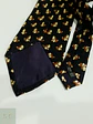 Corbata de Seda Jacquard con Motivo Canino Novelty Carlo Cardini - Miniatura 5