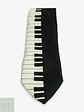 Corbata de Seda Motivo Teclado de Piano BAR-ON - Miniatura 1