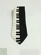 Corbata de Seda Motivo Teclado de Piano BAR-ON - Miniatura 2
