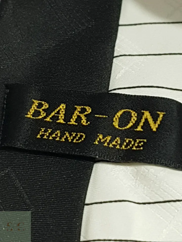 Corbata de Seda Motivo Teclado de Piano BAR-ON 4