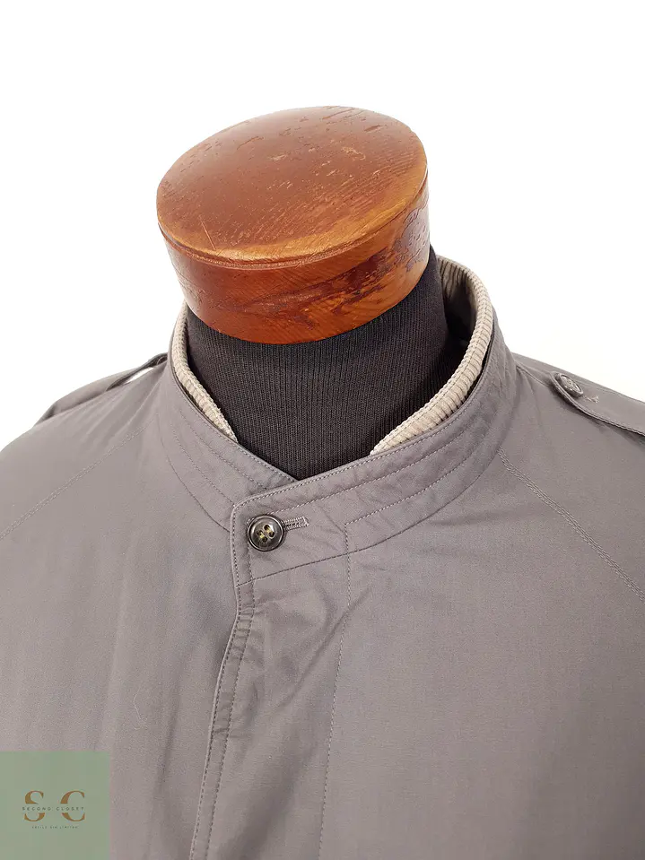 Gabardina Hombre Burberry Plomo - Talla M 11