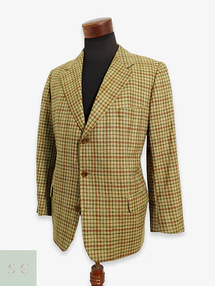 Veston Braun Hamburg (Cloth by Zegna) Wool & Cashmere Talla M