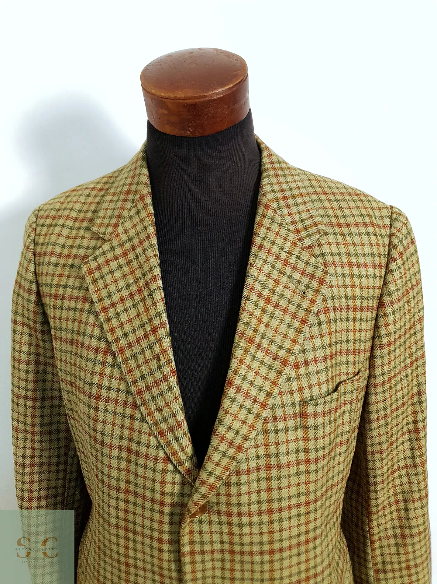 Veston Braun Hamburg (Cloth by Zegna) Wool & Cashmere Talla M 5