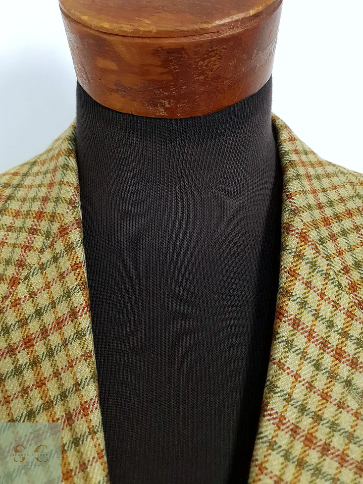 Veston Braun Hamburg (Cloth by Zegna) Wool & Cashmere Talla M 6