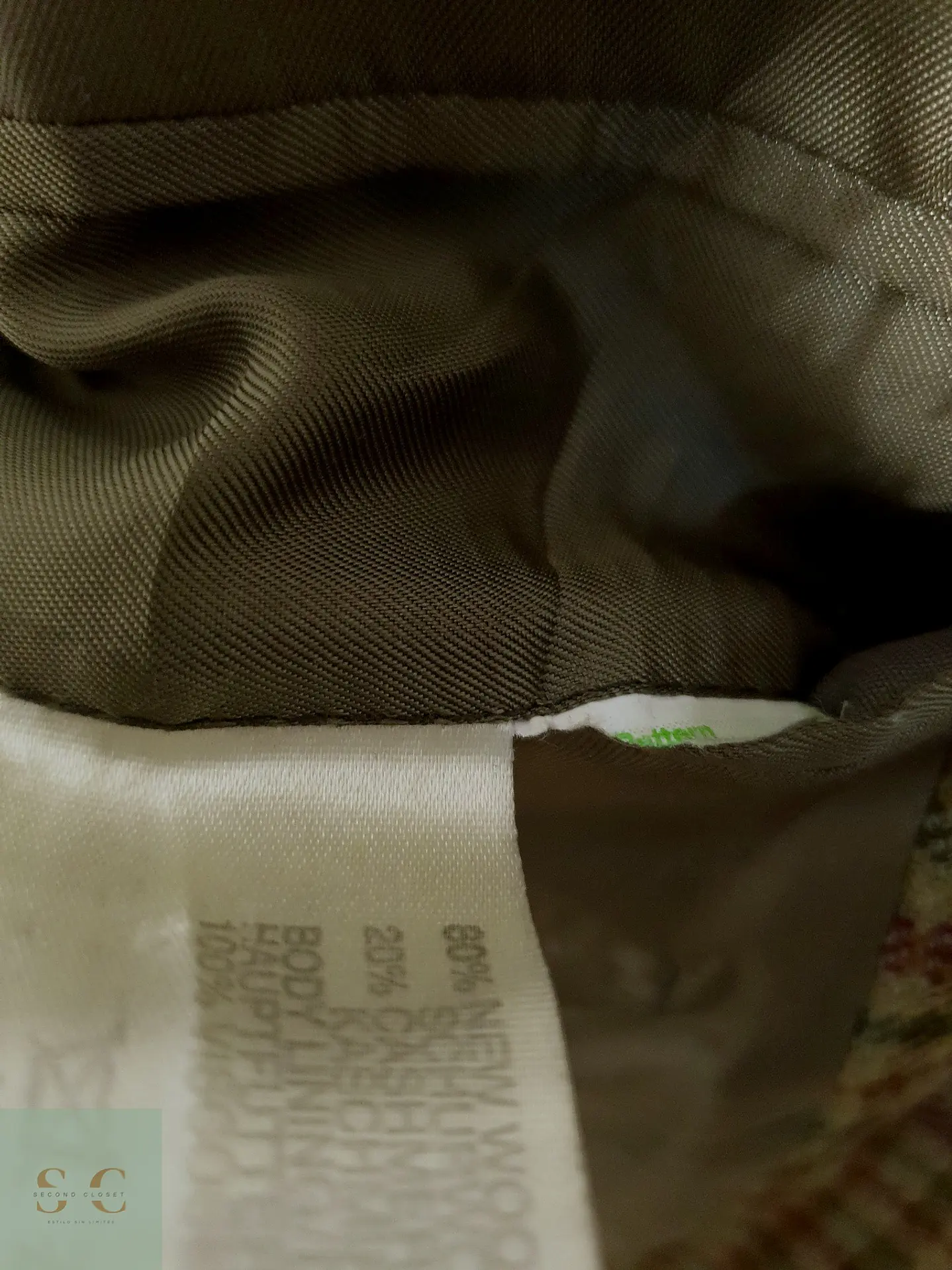 Veston Braun Hamburg (Cloth by Zegna) Wool & Cashmere Talla M 7