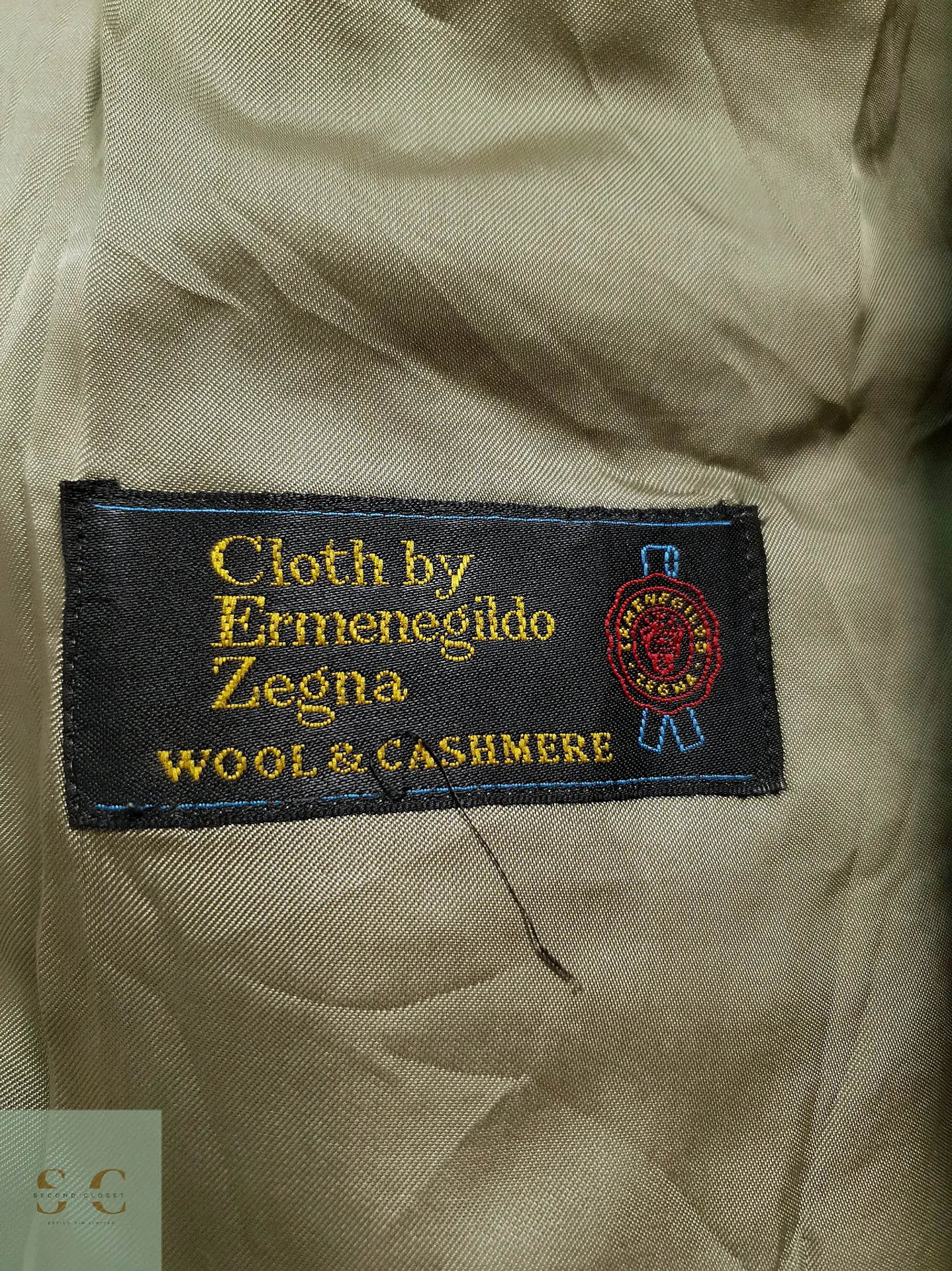 Veston Braun Hamburg (Cloth by Zegna) Wool & Cashmere Talla M 11