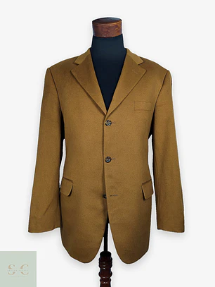 Blazer Roy Robson Camel 100% Cashmere – Sastrería Alemana – Talla L