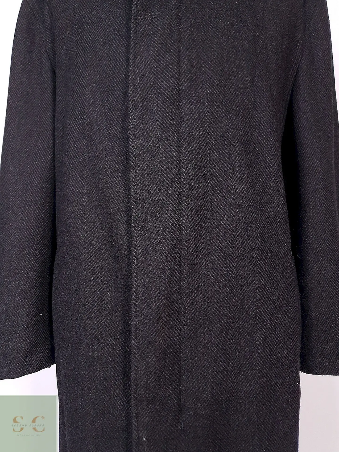 Abrigo Bugatti Plomo Lana Virgen y Cashmere Talla 2XL 8