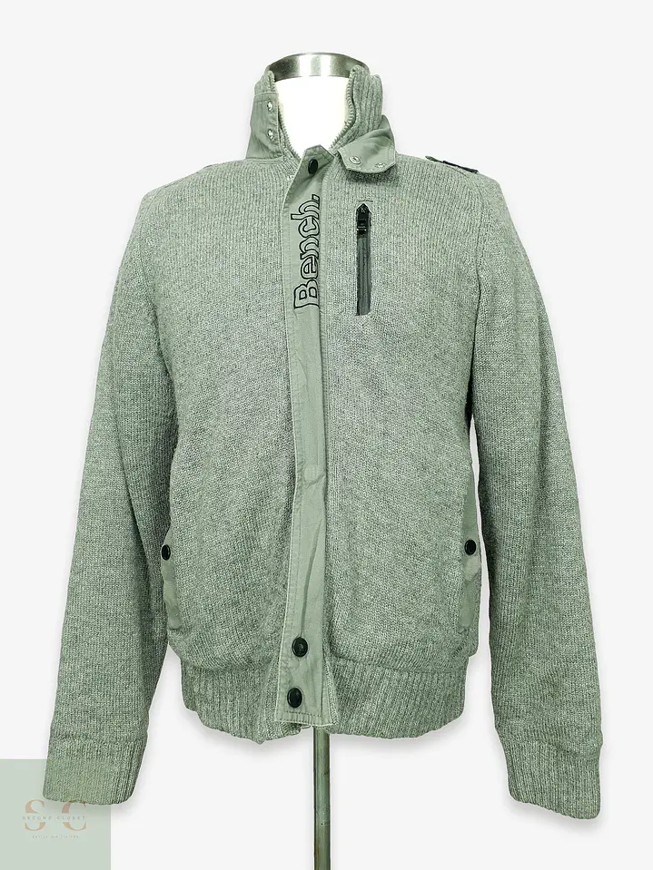 Chaqueta de Punto Grueso con Forro Térmico Bench Talla L 1