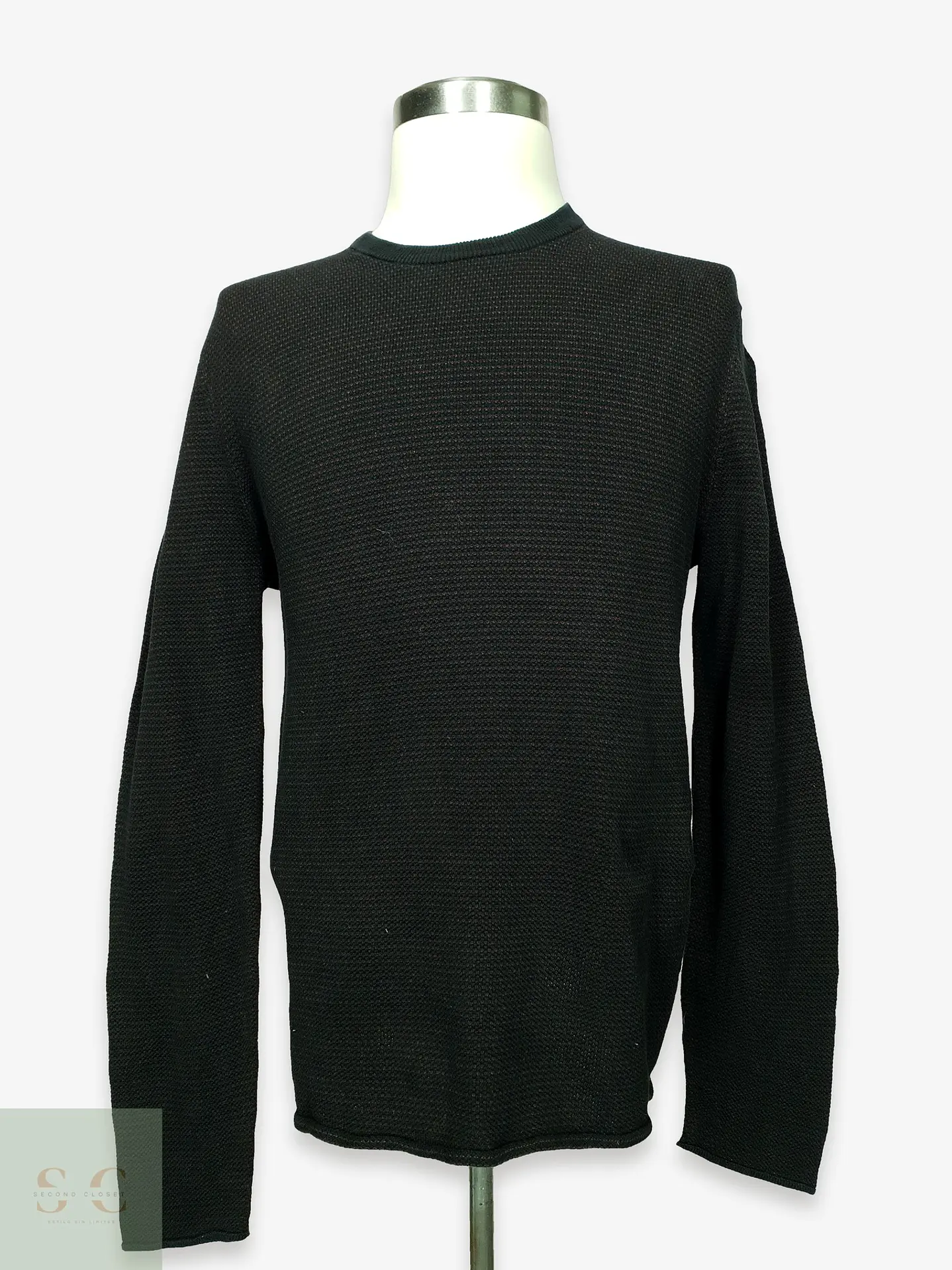 Jersei de Cuello Redondo en Punto Texturizado Only & Sons Talla LXL 1