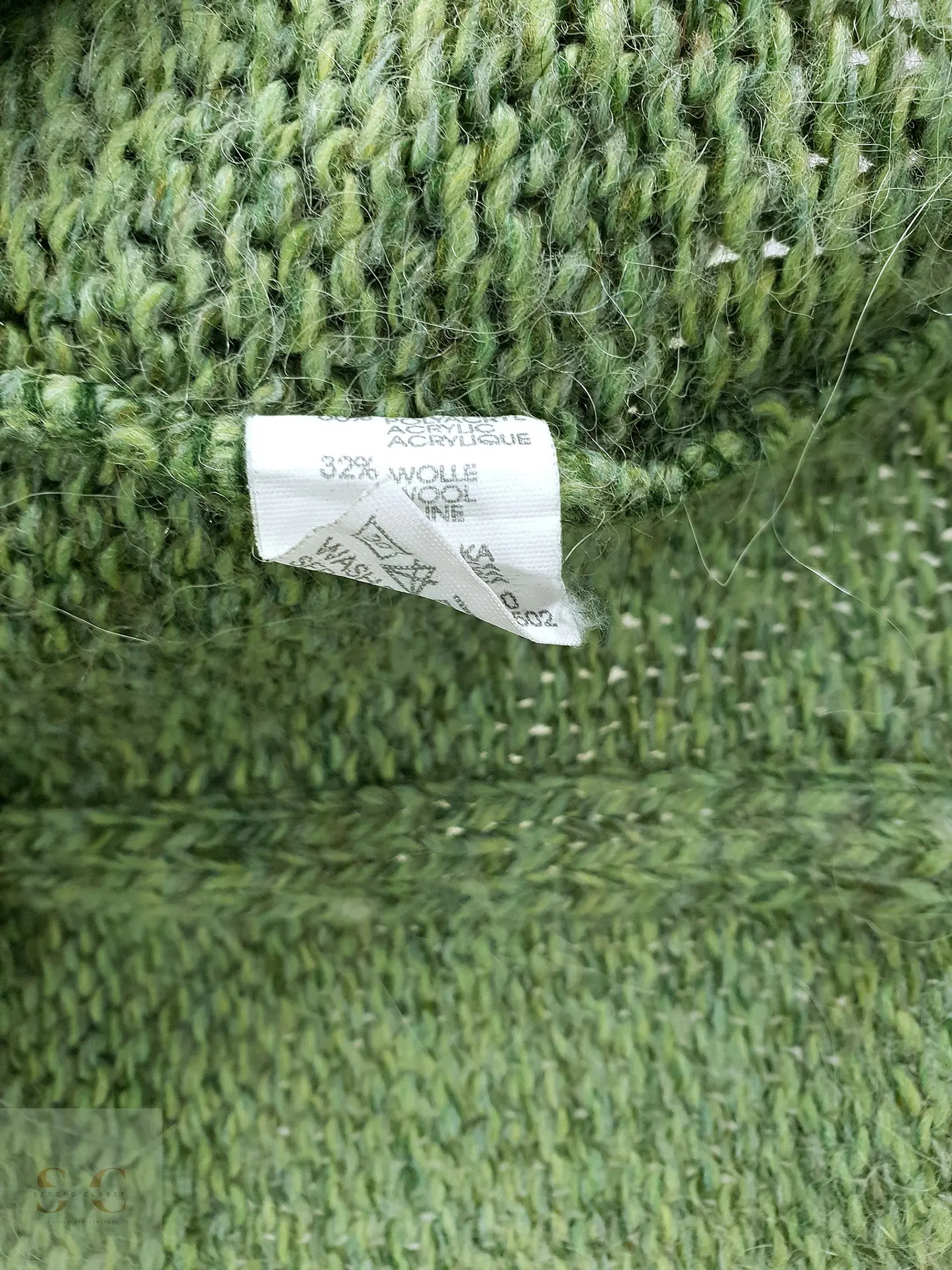 Suéter de Punto Trenzado con Cuello Cisne Tom Tailor Talla XL 4