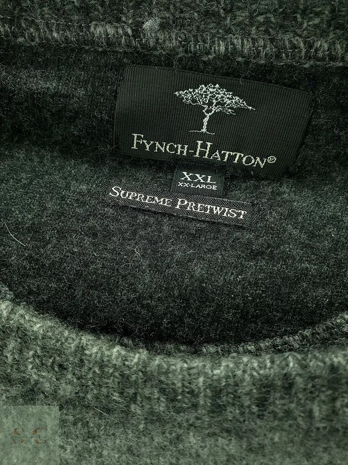 Sweater Cuello Redondo de Lana Merino Fynch-Hatton Talla M 3