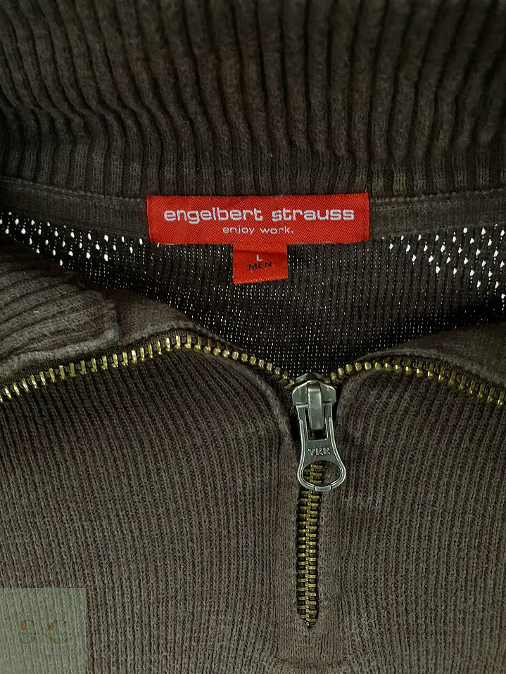 Jersey de Punto con Media Cremallera Engelbert Strauss Talla L 3