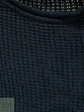Suéter de Punto Texturado en Azul Marino Talla XXL - Miniatura 3