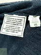 Suéter de Punto Listado con Cuello en V en Azul Marino TEX Talla LXL - Miniatura 4