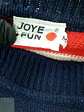 Sweater Tejido Ilustrado en Azul Marino Joye + Fun Talla ML - Miniatura 3