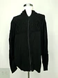 Cárdigan Tejido con Cierre en Negro INFINITY Man Talla XXL - Miniatura 2