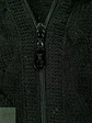 Cárdigan Tejido con Cierre en Negro INFINITY Man Talla XXL - Miniatura 4