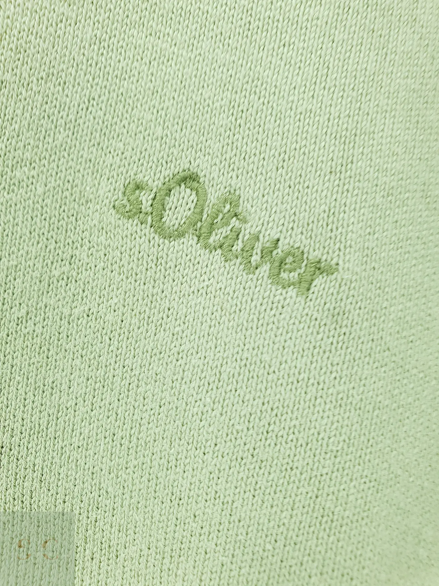 Suéter de Punto Fino Cuello Redondo en Verde Salvia s.Oliver Talla XXXL 4