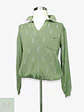 Sweater Polo de Punto Fino con Bolsillo en Verde Olivo Fischer for Men Talla ML - Miniatura 1