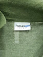 Sweater Polo de Punto Fino con Bolsillo en Verde Olivo Fischer for Men Talla ML - Miniatura 3