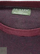 Suéter de Punto Fino en Burdeos Bicolor Primark Talla ML - Miniatura 3